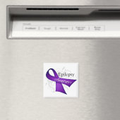 Epilepsy Awareness Ribbon Magneet (Insitu (Vaatwasser))