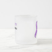 Epilepsy Awareness Ribbon Matglas Koffiemok (Center)