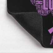 Epilepsy Awareness Ribbon Muismat (Hoek)
