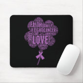 Epilepsy Awareness Ribbon Muismat (Met muis)