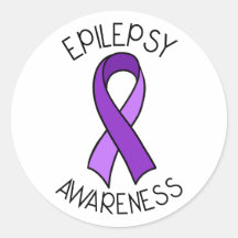 Epilepsy Awareness Ribbon Support