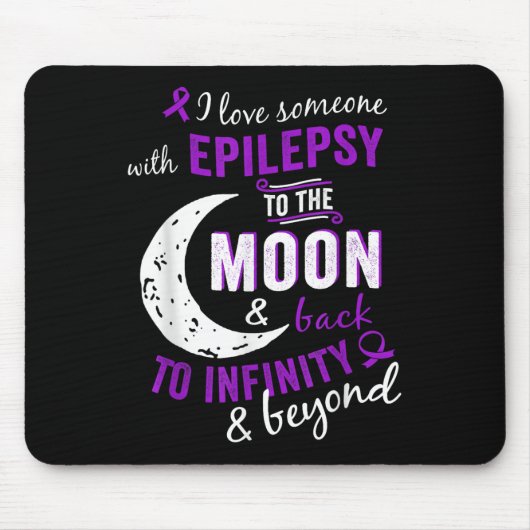 Epilepsy Awareness Shirten - Epilepsy Awareness Pr Muismat (Voorkant)