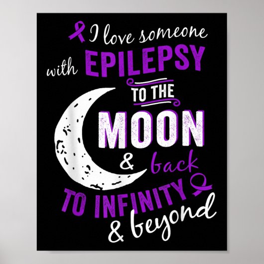 Epilepsy Awareness Shirten - Epilepsy Awareness Pr Poster (Voorkant)