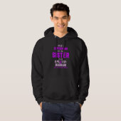 Epilepsy Awareness Sister Hero Epileptic Warrior S Hoodie (Voorkant volledig)
