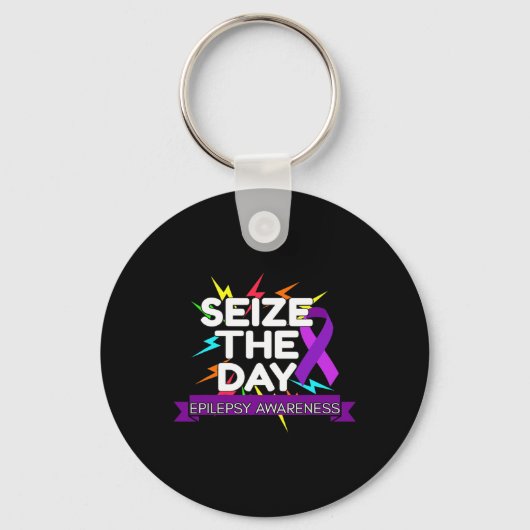 Epilepsy Awareness Sleutelhanger (Voorkant)