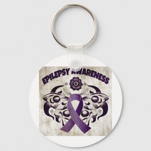 Epilepsy Awareness Sleutelhanger (Voorkant)