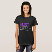 Epilepsy Awareness Succeed Epileptic Warrior Survi T-shirt (Voorkant volledig)