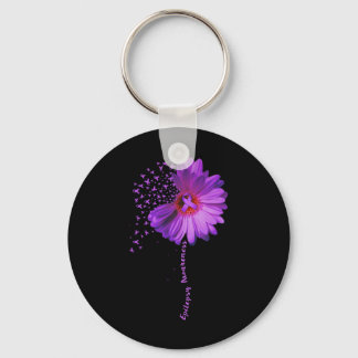 Epilepsy Awareness Sunflower Ribbon Gift Sleutelhanger
