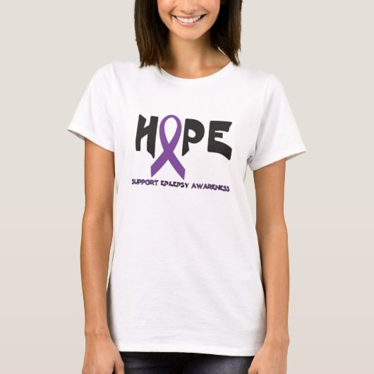 Epilepsy Awareness T-Shirt for Women (Voorkant)