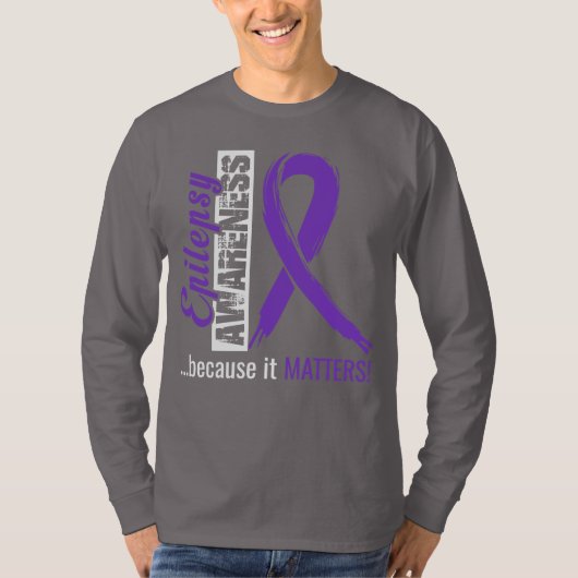 Epilepsy Awareness T-Shirt Gift Idee (Voorkant)