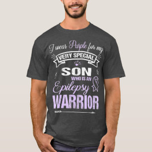 Epilepsy Awareness to Support Son Warrior Walk T-shirt