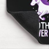 Epilepsy Awareness Unicorn Purple Ribbon Seizure D Muismat (Hoek)