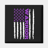 Epilepsy Awareness Warrior Magneet (Voorkant)