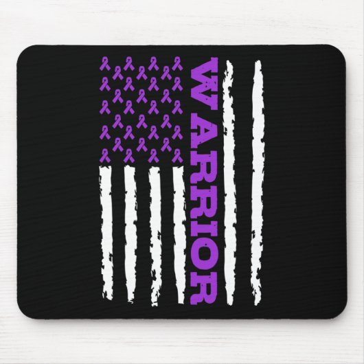 Epilepsy Awareness Warrior Muismat (Voorkant)