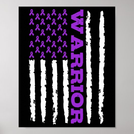 Epilepsy Awareness Warrior Poster (Voorkant)