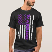 Epilepsy Awareness Warrior T-shirt (Voorkant)
