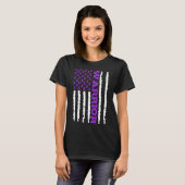 Epilepsy Awareness Warrior T-shirt (Voorkant volledig)