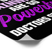 Epilepsy Bewustheid Epileptische waander Overlevin Poster (Hoek)