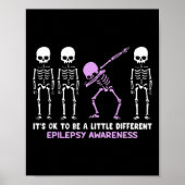 Epilepsy Bewustheid Het is oké om een klein versch Poster (Voorkant)