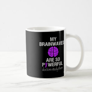 Epilepsy Bewustmaking Maand Brainwaves is zo krach Koffiemok