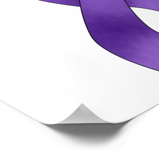 EPILEPSY-bewustzijn Poster (Hoek)