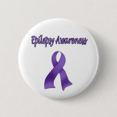 EPILEPSY-bewustzijn Ronde Button 5,7 Cm (Voorkant)
