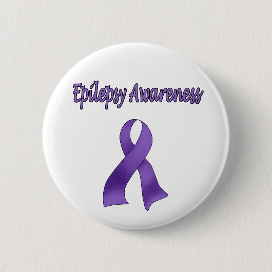 EPILEPSY-bewustzijn Ronde Button 5,7 Cm (Voorkant)