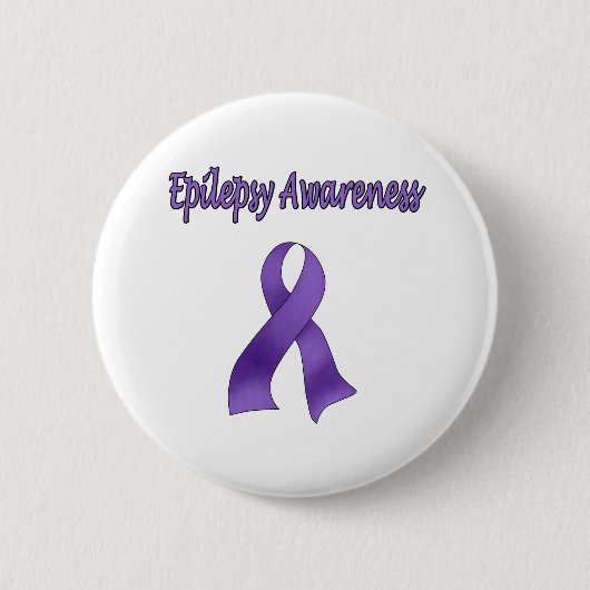 EPILEPSY-bewustzijn Ronde Button 5,7 Cm (Voorkant)