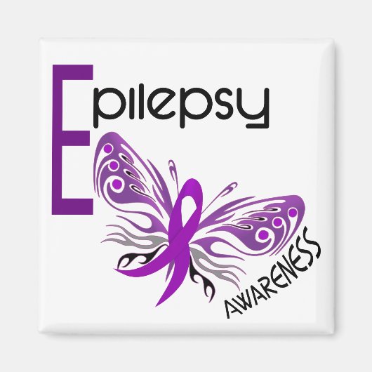 Epilepsy BUTTERFLY 3 Magneet (Voorkant)