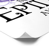 Epilepsy Butterfly Poster (Hoek)