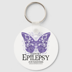 Epilepsy Butterfly Sleutelhanger
