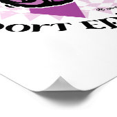 Epilepsy Butterfly Tribal Poster (Hoek)