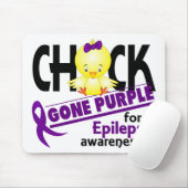 Epilepsy Chick Gone Paars 2 Muismat (Met muis)