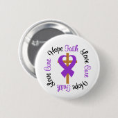 Epilepsy Faith Hope Cross Ronde Button 5,7 Cm (Voorkant /achterkant)