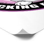 Epilepsy Fighter Cat Poster (Hoek)