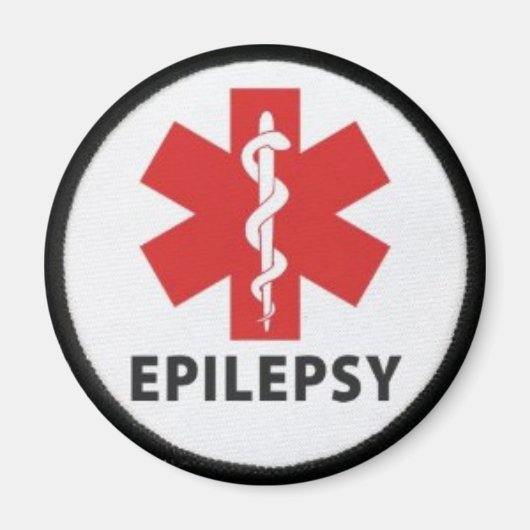 EPILEPSY FRIDGE MAGNET (Voorkant)