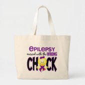 Epilepsy heeft de verkeerde meid grote tote bag (Voorkant)