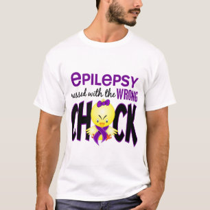 Epilepsy heeft de verkeerde meid t-shirt