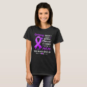 Epilepsy heeft geen handmatige bewustwording t-shirt (Voorkant volledig)