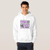 Epilepsy hoe sterk we zijn hoodie (Voorkant volledig)