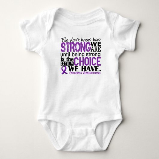 Epilepsy hoe sterk we zijn t-shirt (Voorkant)