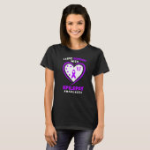 Epilepsy I Love Someone With Epilepsy Awareness T-shirt (Voorkant volledig)