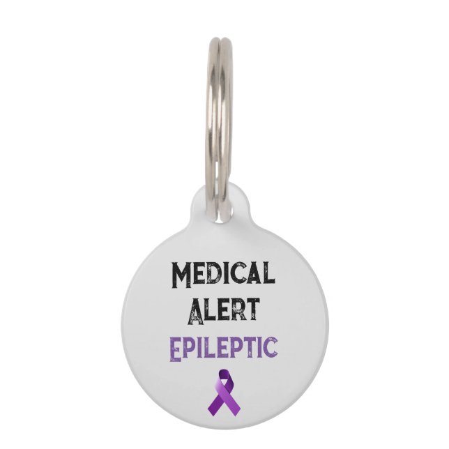 Epilepsy Med Label Huisdierpenning (Voorkant)