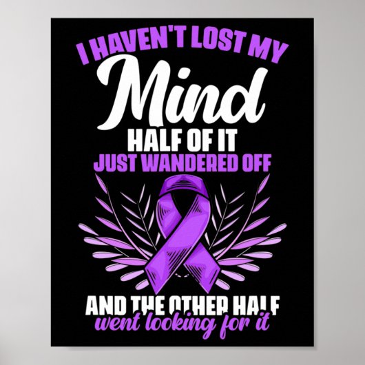 Epilepsy Mind - Epilepsy Survivor Epilepsy Awarene Poster (Voorkant)