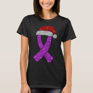 Epilepsy Pet Paarse Bewustheid Ribbon Sei T-shirt