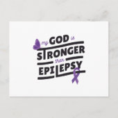 Epilepsy quote briefkaart (Voorkant)