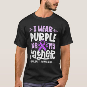 Epilepsy Ribbon Shirt dat ik Paars Draag heb voor