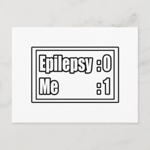 Epilepsy Scorebord Briefkaart
