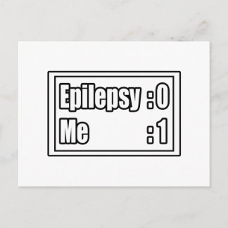 Epilepsy Scorebord Briefkaart