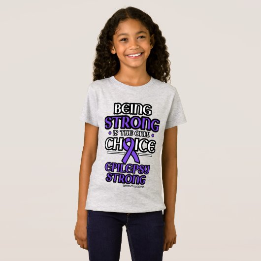 Epilepsy Strong T-shirt (Voorkant volledig)